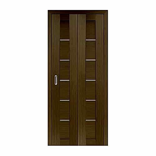 Дверь складная ТУРИН 501.1 с молдингом, экошпон (глухая) Дверь складная ТУРИН 501.1 с молдингом, экошпон (глухая)